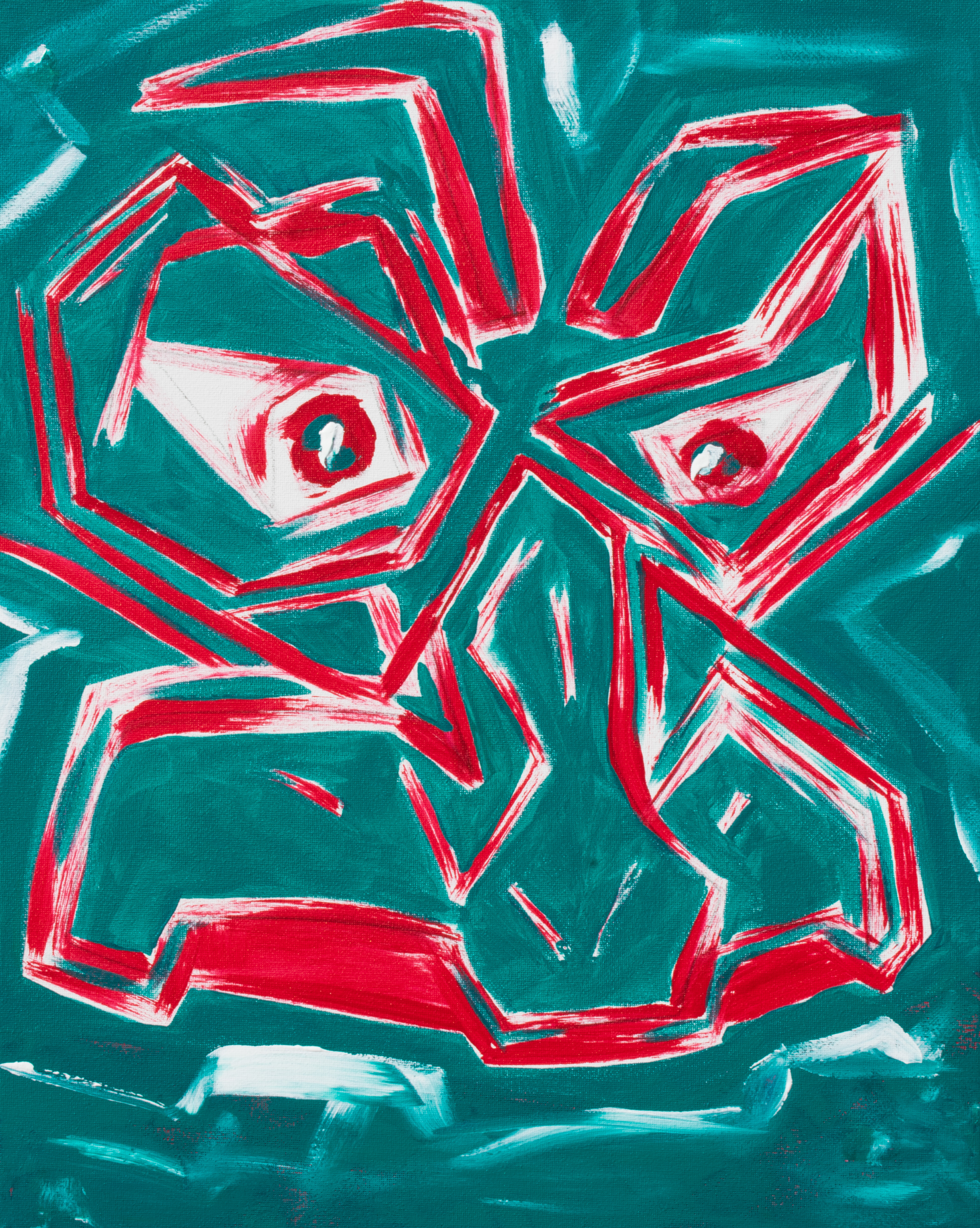 red face thing